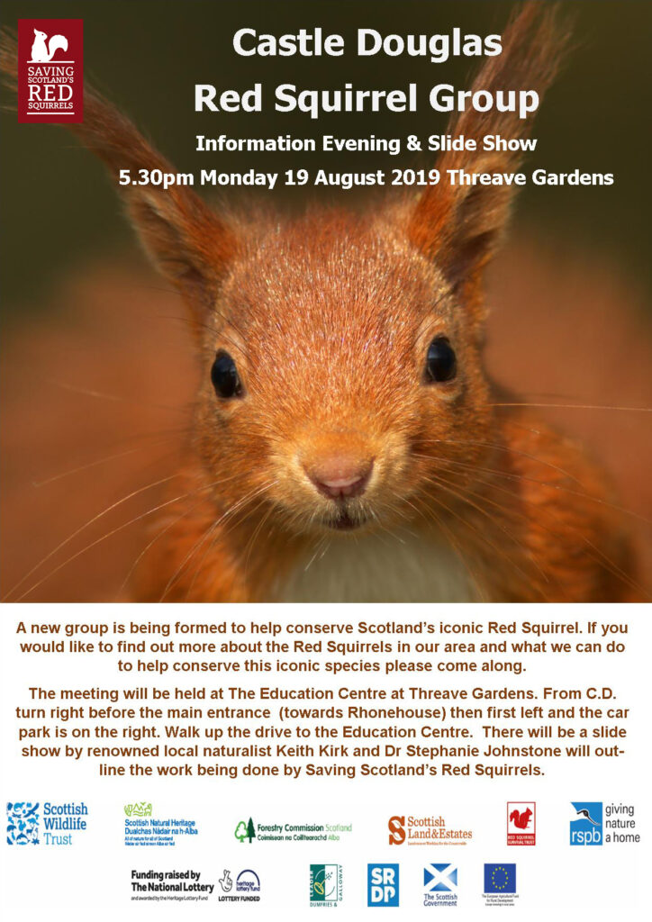 Castle Douglas Red Squirrel Group Meeting